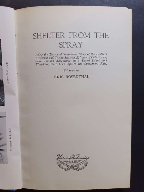 Shelter from the Spray / Eric Rosenthal