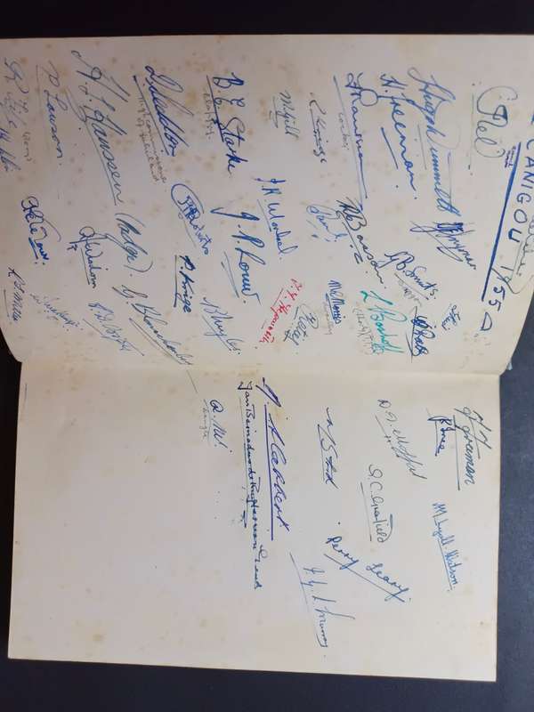 THE HISTORY OF THE RONDEBOSCH BOYS HIGH SCHOOL 1897-1947 /  D.E. CORNELL (Signed)