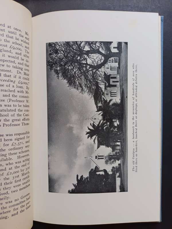 THE HISTORY OF THE RONDEBOSCH BOYS HIGH SCHOOL 1897-1947 /  D.E. CORNELL (Signed)