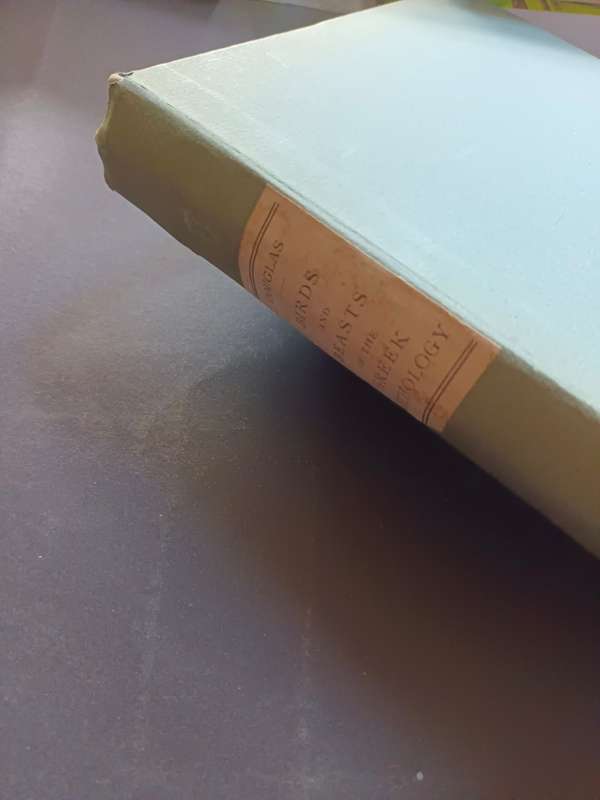 BIRDS AND BEASTS of the GREEK ANTHOLOGY / NORMAN DOUGLAS (Signed & Limited edition)