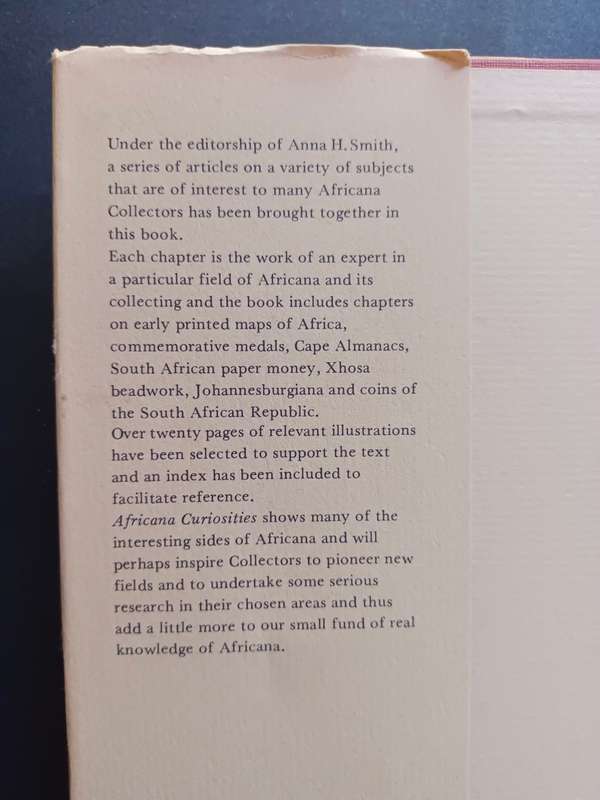 AFRICANA CURIOSITIES / Anna H. Smith