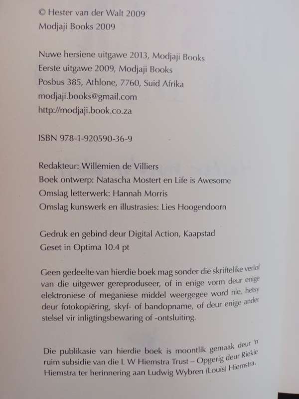 HESTER SE BROOD / Hester van der Walt