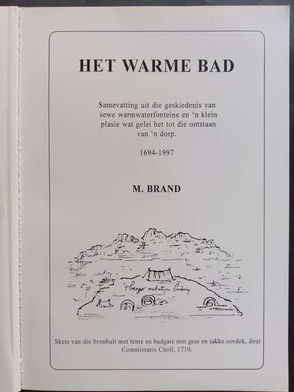 HET WARME BAD / M. Brand