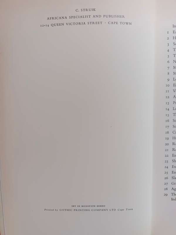 General History and Social Life of The Cape of Good Hope / C. Graham Botha ( Vol. I )