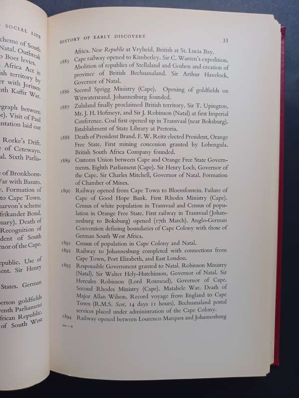 General History and Social Life of The Cape of Good Hope / C. Graham Botha ( Vol. I )