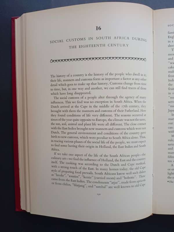 General History and Social Life of The Cape of Good Hope / C. Graham Botha ( Vol. I )