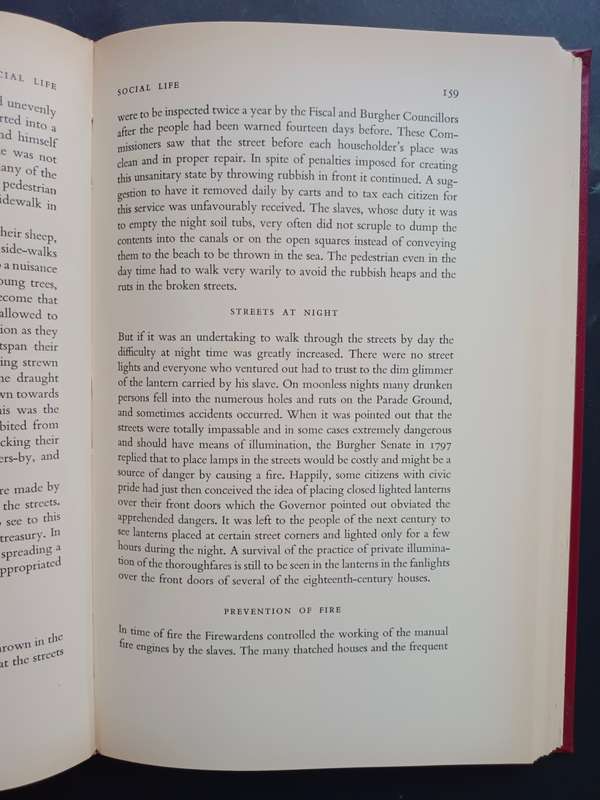 General History and Social Life of The Cape of Good Hope / C. Graham Botha ( Vol. I )