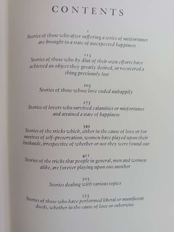 STORIES FROM THE DECAMERON / Giovanni Boccaccio (Limited Edition)