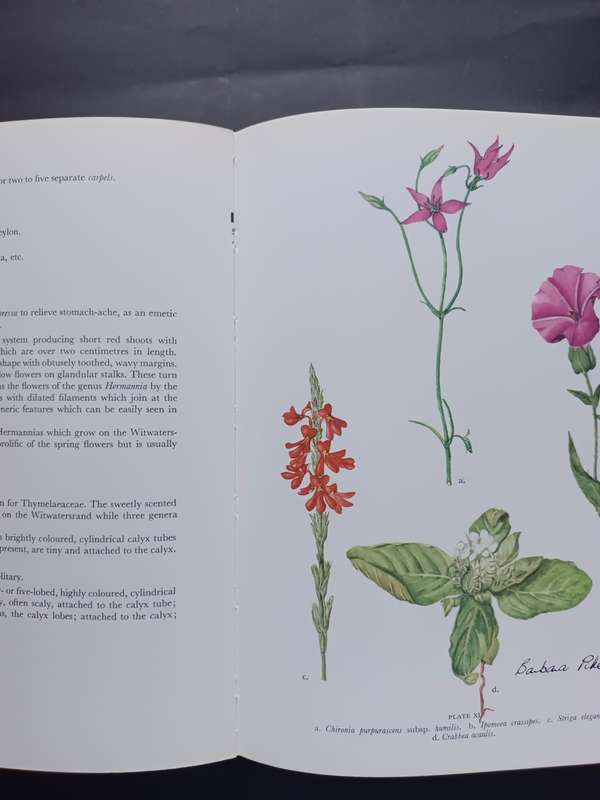 WILD FLOWERS OF THE WITWATERSRAND / ANNABELLE LUCAS AND BARBARA PIKE(Signed by Artist)