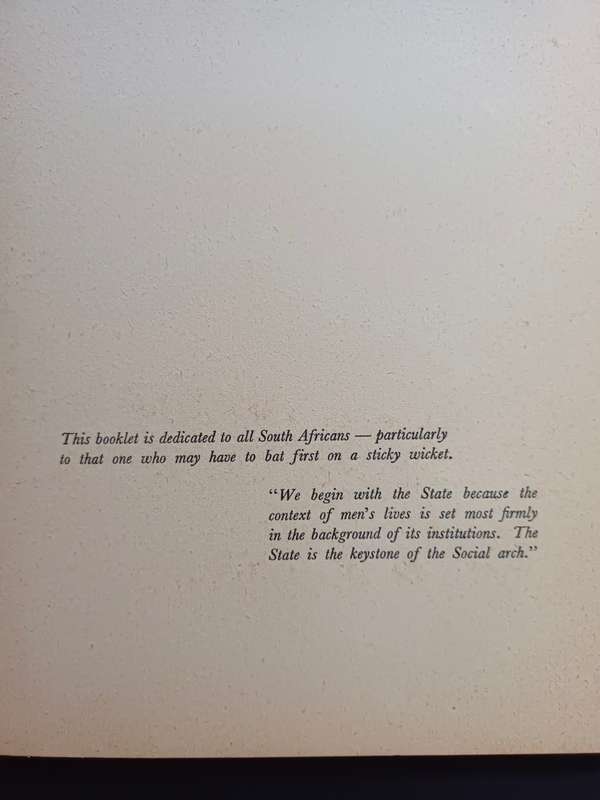 THE REPUBLIC - a reasoned view / G. A. Coetzee