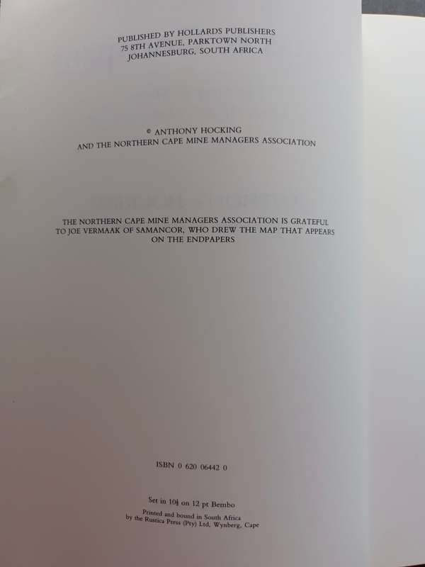 Kaias and Cocopans / Anthony Hocking (Mining in South Africa`s Northern Cape)