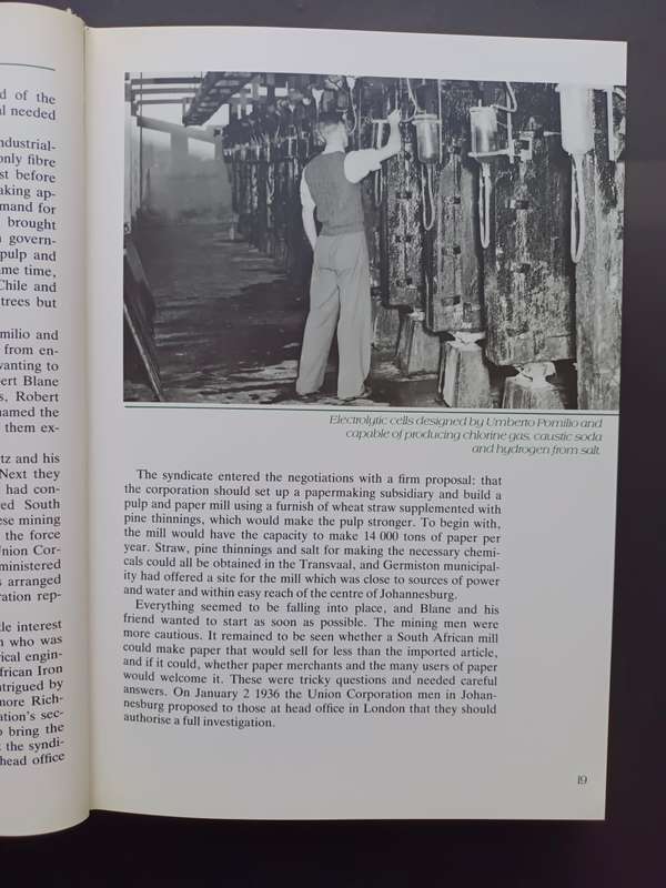 Paper Chain. The Story of Sappi / Hocking, Anthony