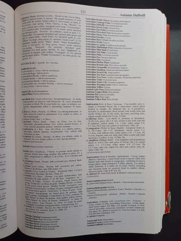 Index of Garden Plants/ Mark Grifftths