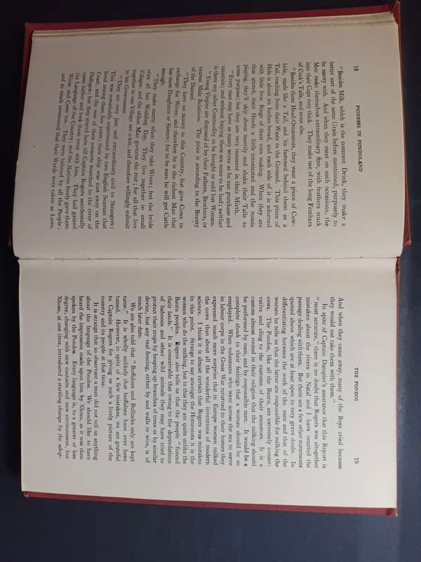 PIONEERS IN PONDOLAND / REV. GODFREY CALLAWAY (178 pages!)