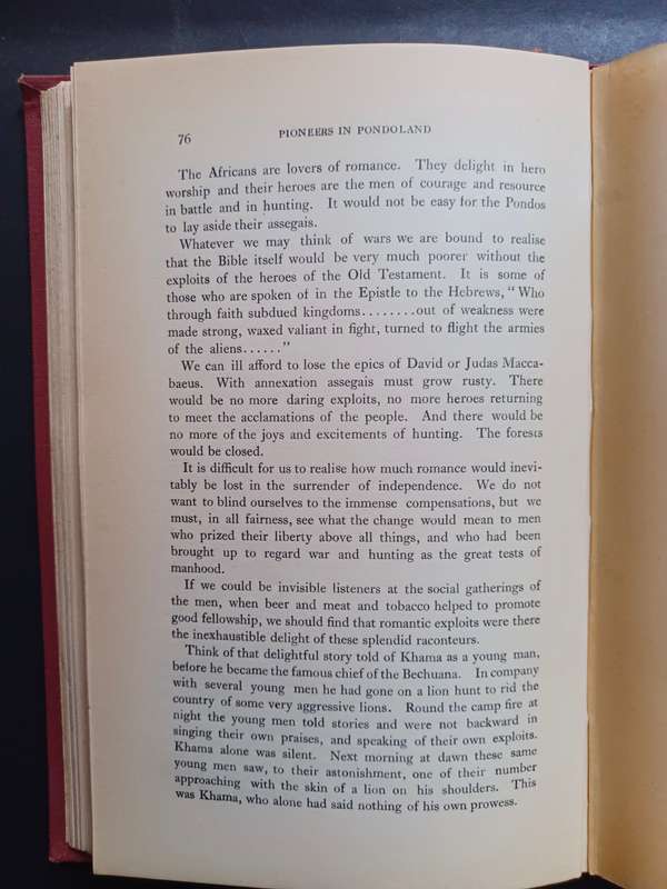 PIONEERS IN PONDOLAND / REV. GODFREY CALLAWAY (178 pages!)