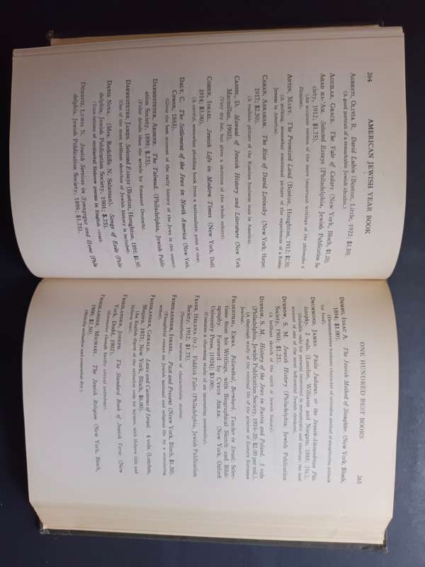 The American Jewish Year Book 5686, September 19, 1925 to September 8, 1926  Schneiderman, Harry