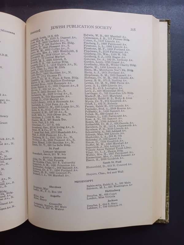 The American Jewish Year Book 5688, September 27, 1927 to September 14, 1928  Schneiderman, Harry