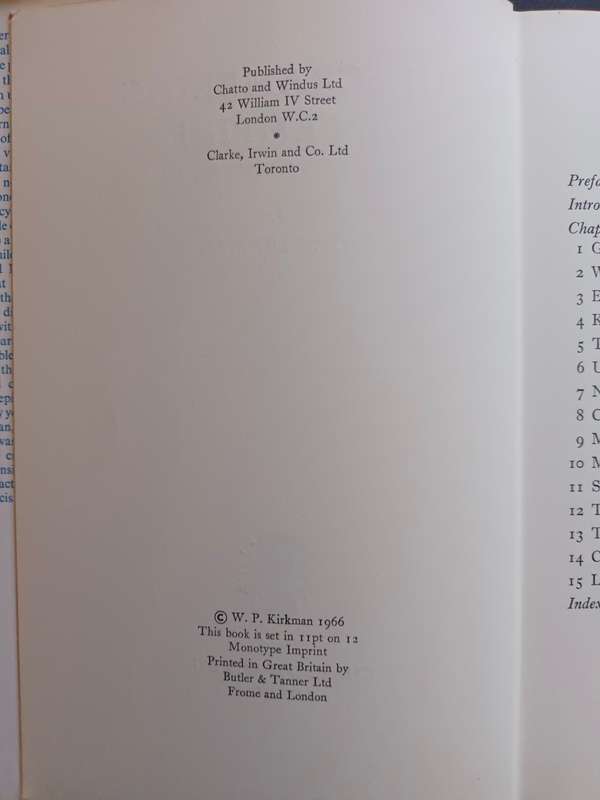 Unscrambling an Empire: A Critique of British Colonial Policy, 1956-1966. / Kirkman, W.P.