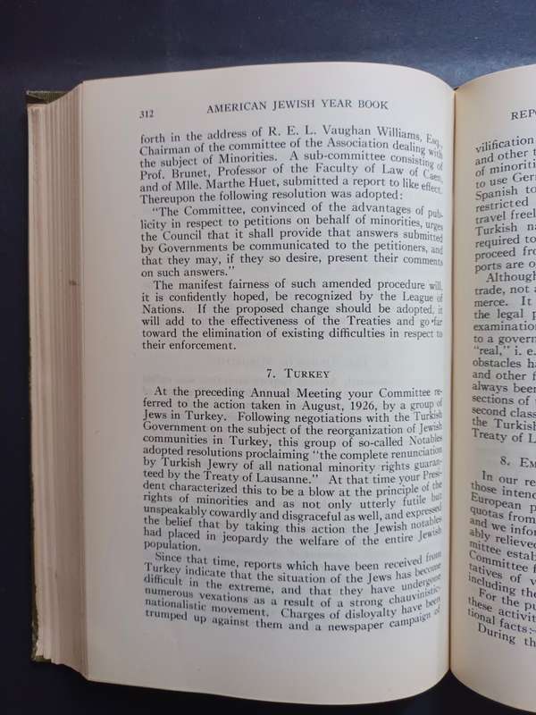 The American Jewish Year Book 5689, September 15, 1928 to October 5, 1929  Schneiderman, Harry
