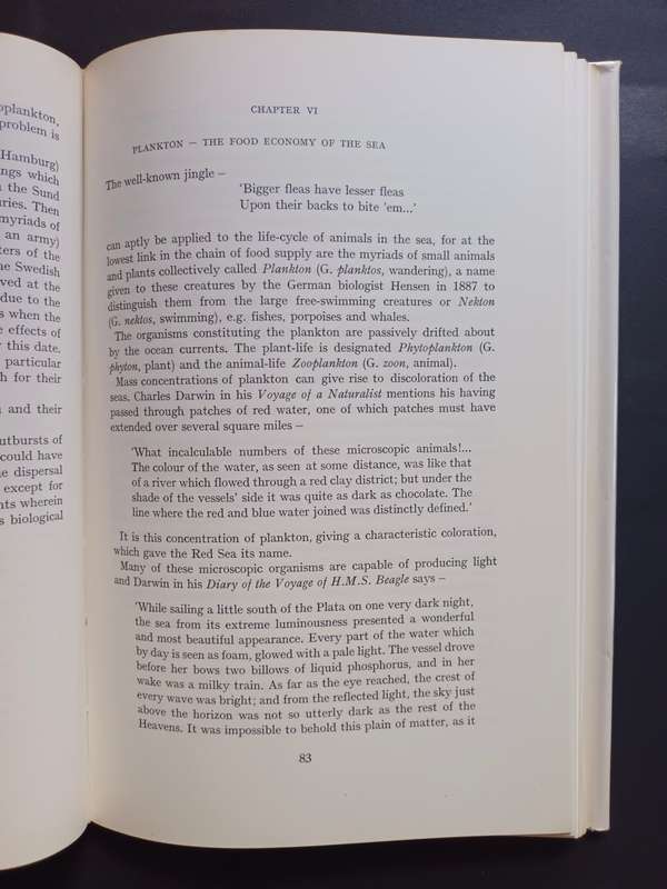 So Great Thy Sea ( A study of the oceans) By: Von Bonde, Cecil