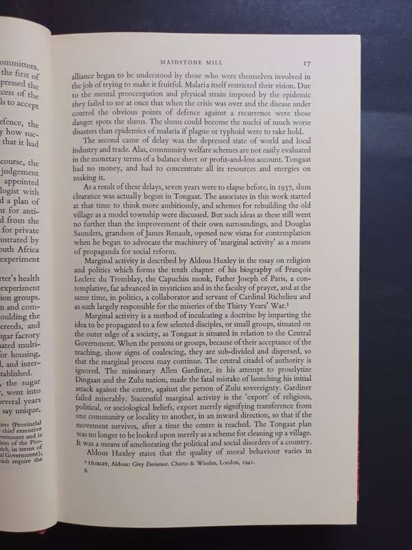 Tongaati: An African Experiment / R.G.T Watson