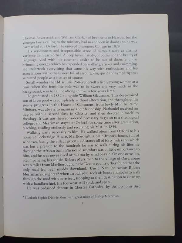 MERRIMAN OF GRAHAMSTOWN / P. M. WHIBLEY
