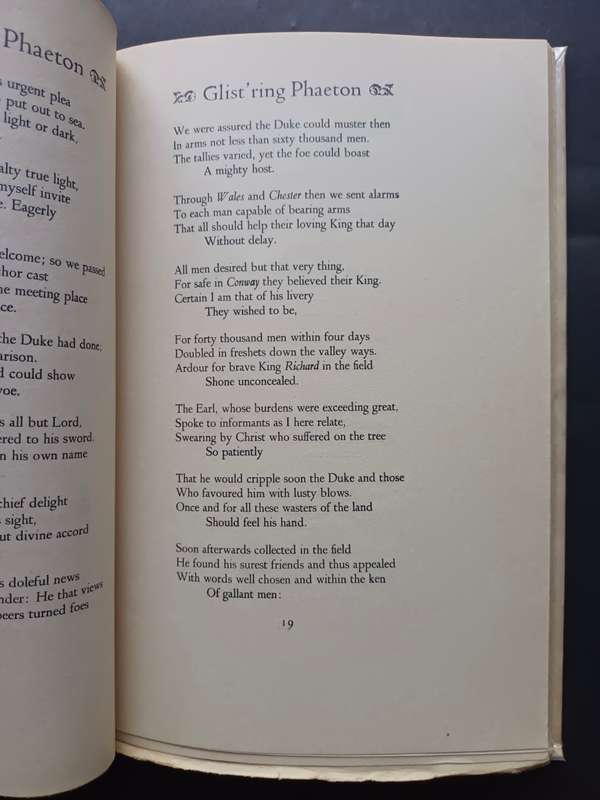 Glist`ring Phaeton / Richard Beresford (Limted copies)