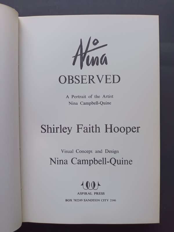 Nina Observed / Hooper, Shirley Faith :Published by Aspiral Press, 1978