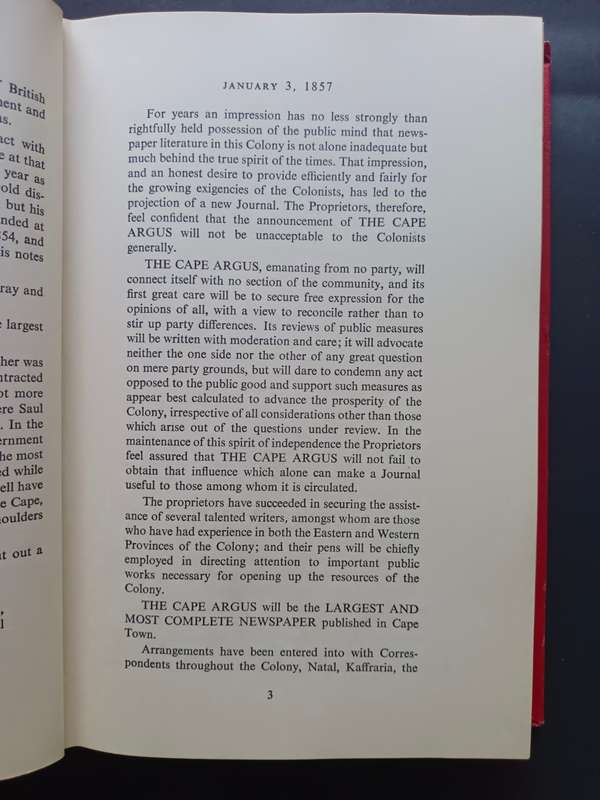 Today`s News Today The Story of Argus Company / Eric Rosenthal