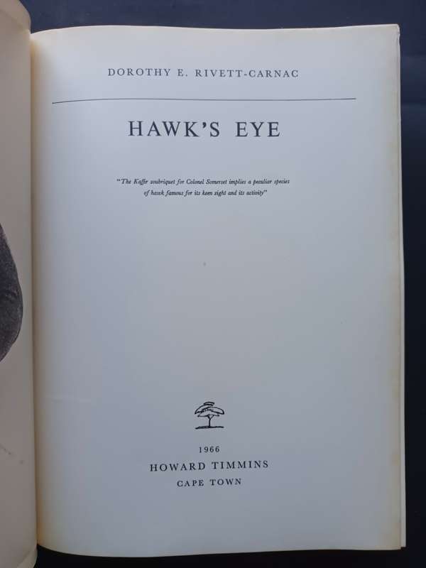 Hawk`s Eye / D. E. Rivett-Carnac
