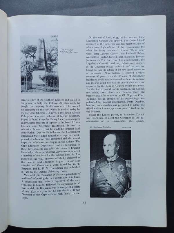 The Golden Jubilee of Greater Cape Town / Shorten, John R (Signed)