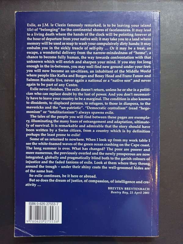 EXILES: 13 South Africans tell their stories / Marie-Noelle Anderson (Signed)
