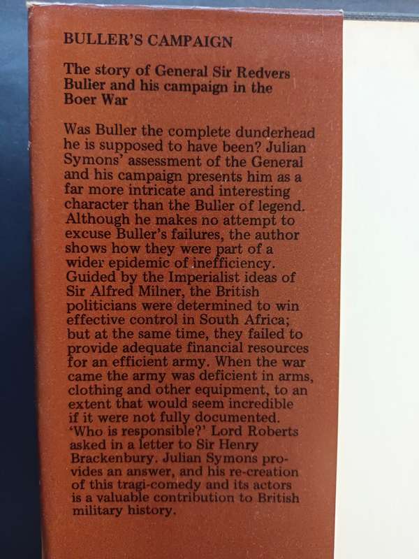 Buller`s Campaign / Julian Symons