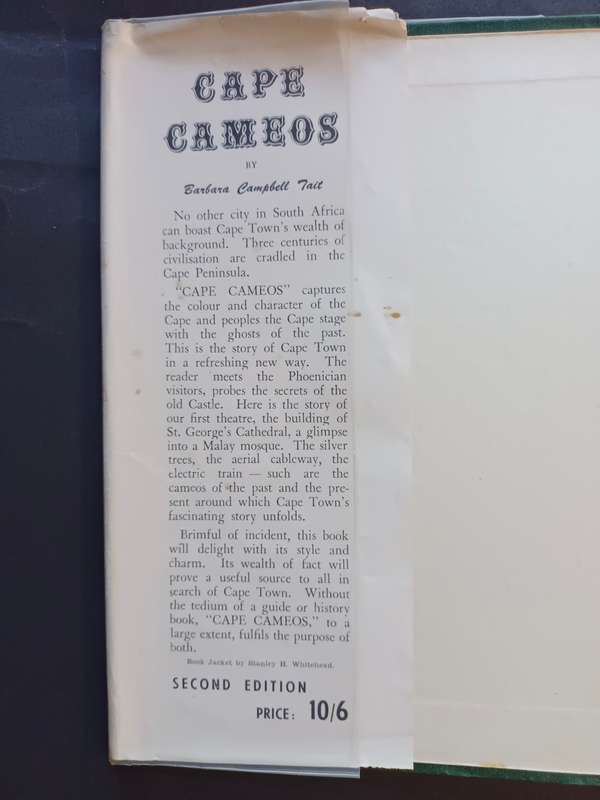 CAPE CAMEOS / Barbara Campbell Tait