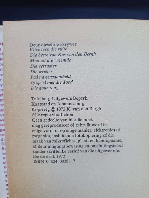 Die Vontsteen-Verhoor / Kas van den Bergh