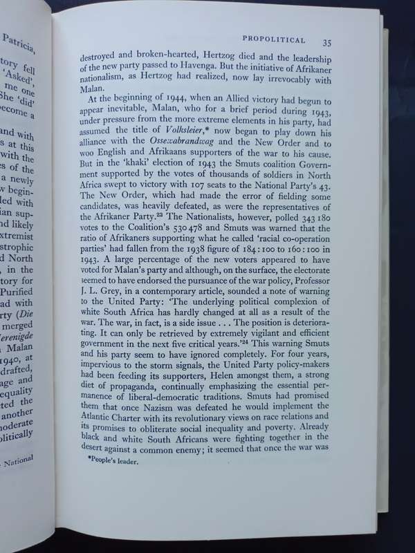 A Cricket in the Thorn Tree: Helen Suzman and the Progressive Party / Joanna Strangwayes-Booth