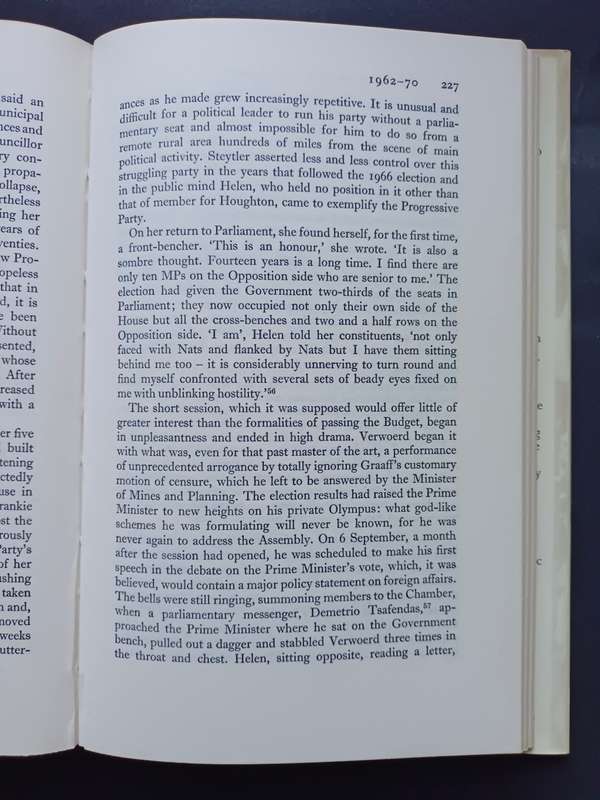 A Cricket in the Thorn Tree: Helen Suzman and the Progressive Party / Joanna Strangwayes-Booth