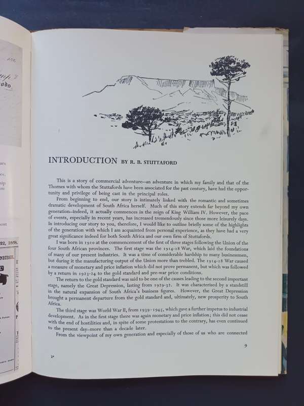 The Story of Stuttafords: Commemorating the first Centenary of Stuttafords & Company Ltd.