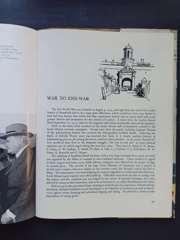The Story of Stuttafords: Commemorating the first Centenary of Stuttafords & Company Ltd.