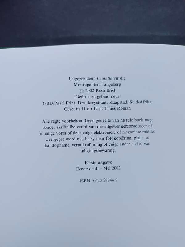 ALBERTINIA HONDERD JAAR 1902-2002 / Rudi Briel (geteken)