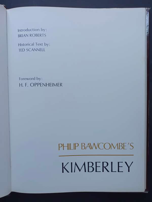 Philip Bawcombe`s KIMBERLEY / Philip Bawcombe (1976)
