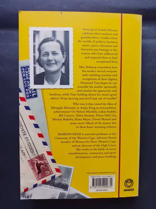 uMama, Recollections of South African Mothers and Grandmothers / Marion Keim