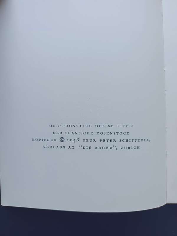 Die Spaanse Roosboom / Werner Bergengruen