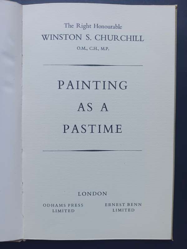 Painting as a Pastime / Winston S. Churchill