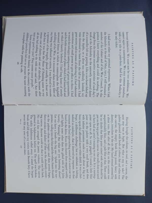 Painting as a Pastime / Winston S. Churchill