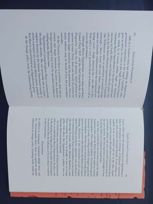 Notes on the Formation of South African Foreign Policy / Edwin S. Munger