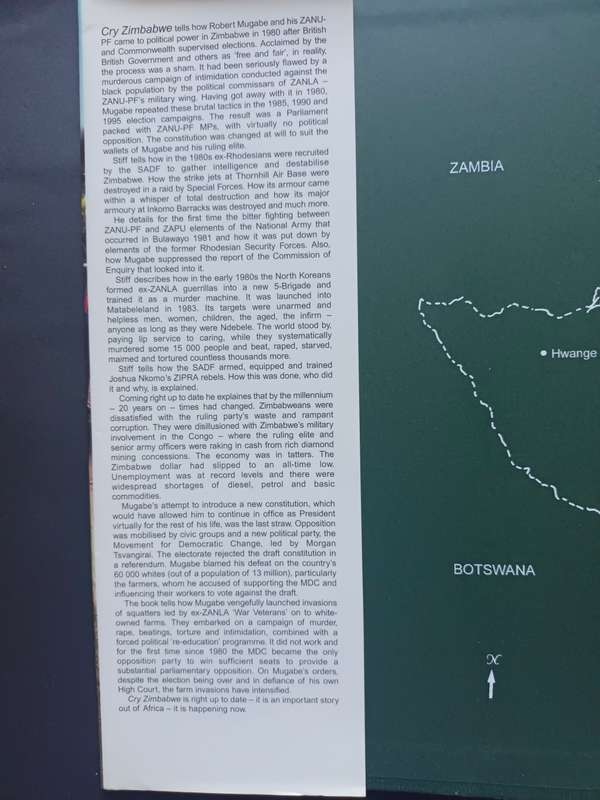 Cry Zimbabwe : Independence - Twenty years on / Peter Stiff
