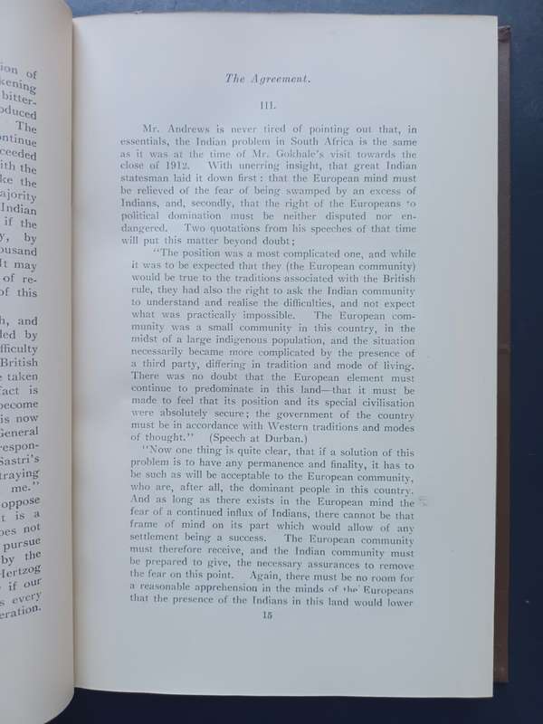Sastri Speaks / Edited by S.R. Naidoo and Dhanee Bramdaw