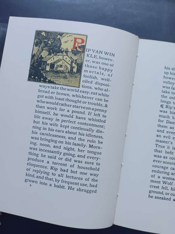 Rip Van Winkle / Washington Irving (Private Publication)