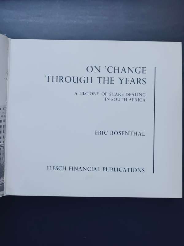 On` Change through the Years / ERIC ROSETHAL